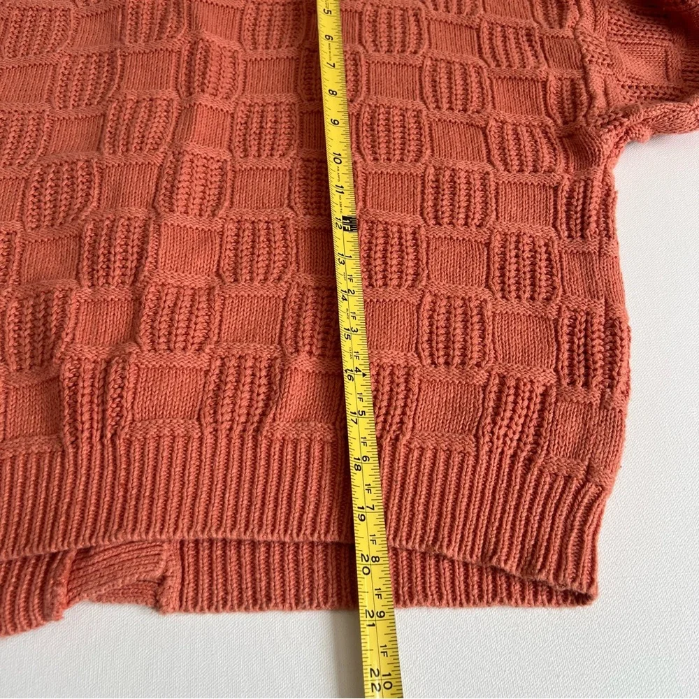 Express Women’s Orange Button-Up Knit Cardigan - Medium - Picture 10 of 10